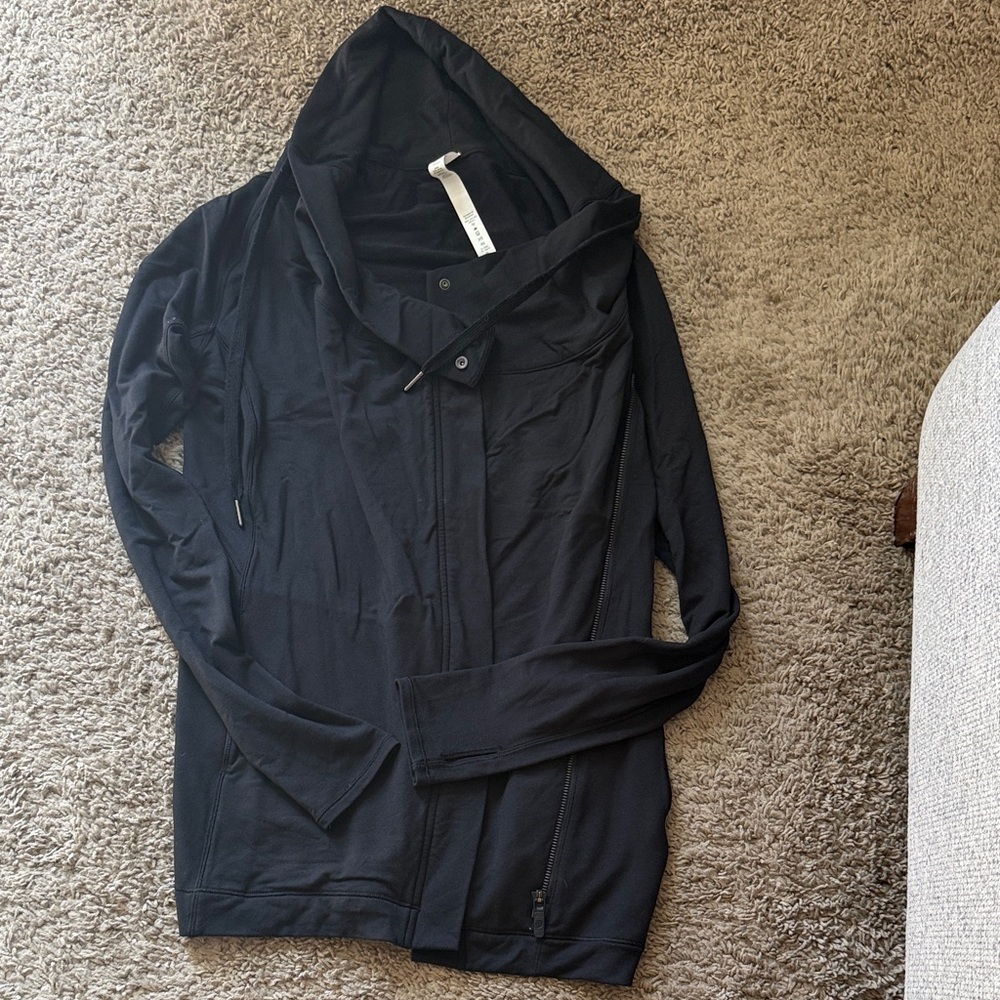 Lululemon Athletica Black Hooded Jacket